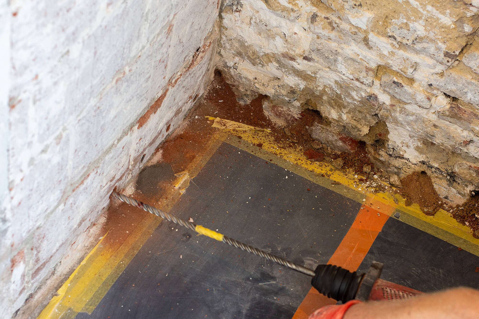 aqua protect injectie tegen opstijgend vocht boring